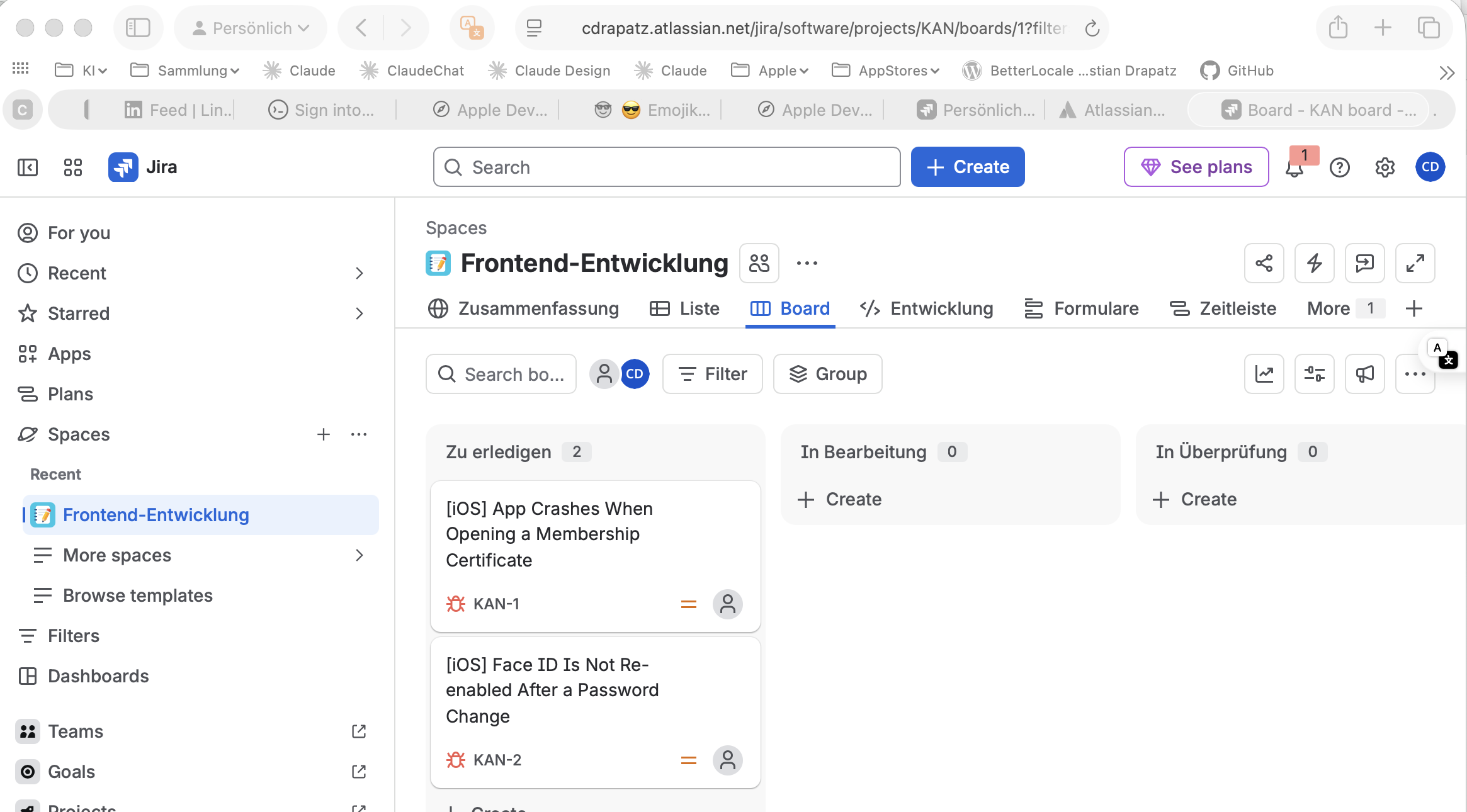 Claude Code mit dem Atlassian Rovo MCP Server