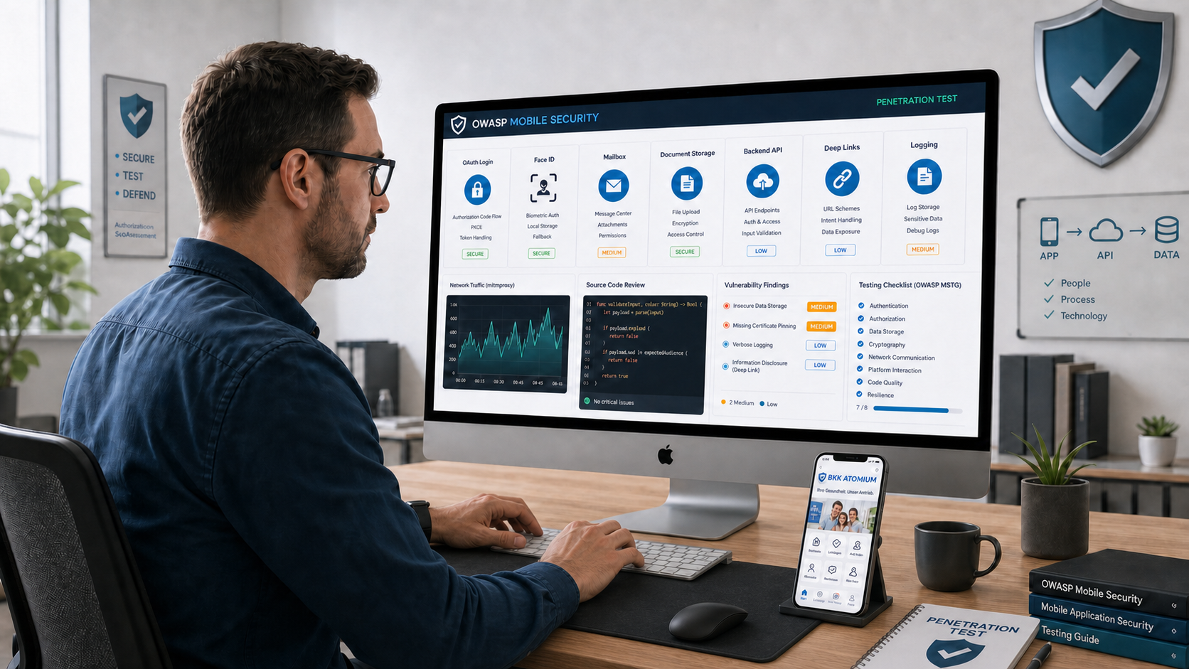 Mobile Apps mit Claude Code nach OWASP prüfen
