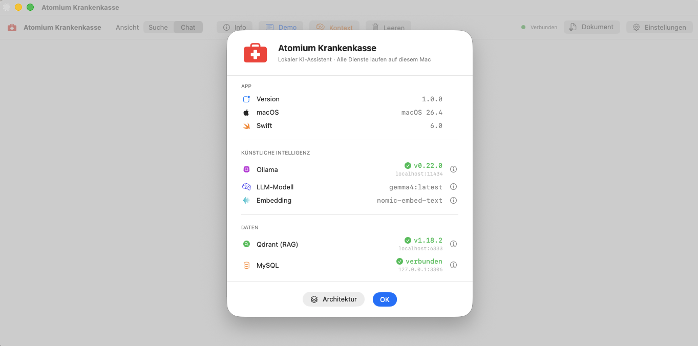 Programmstart und Systemübersicht