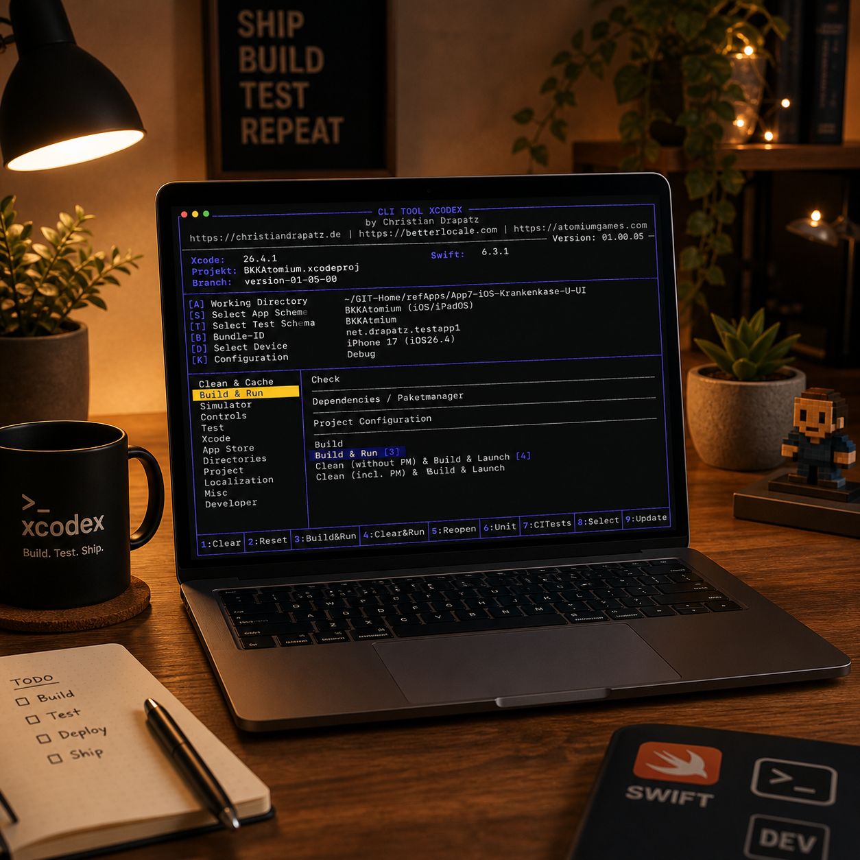 xcodex CLI Tool Screenshot